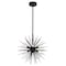 Cwi Lighting Savannah 6 Light Chandelier With Black Finish 1034P16-6-101 - alternate 1